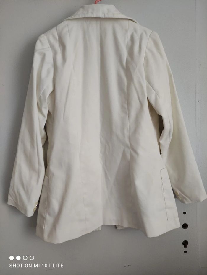Veste blanche vintage - photo numéro 2