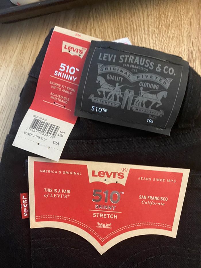 Jeans Lévi’s skinny fit 10 ans neuf - photo numéro 2