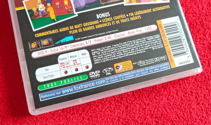 🎬 Les Simpsons le film - DVD 🎬 - photo numéro 7