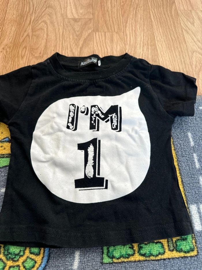 T-shirt anniversaire 1 an