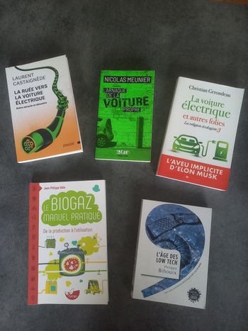 Lot de livres