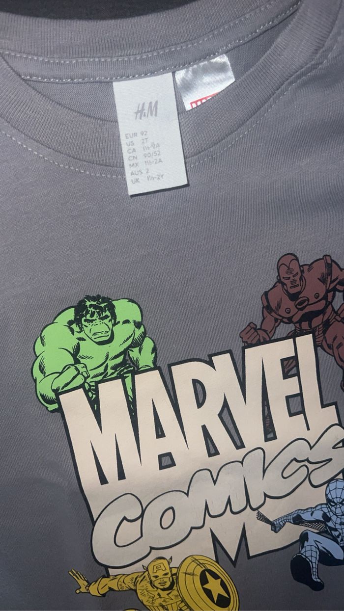 T shirt marvel - photo numéro 4