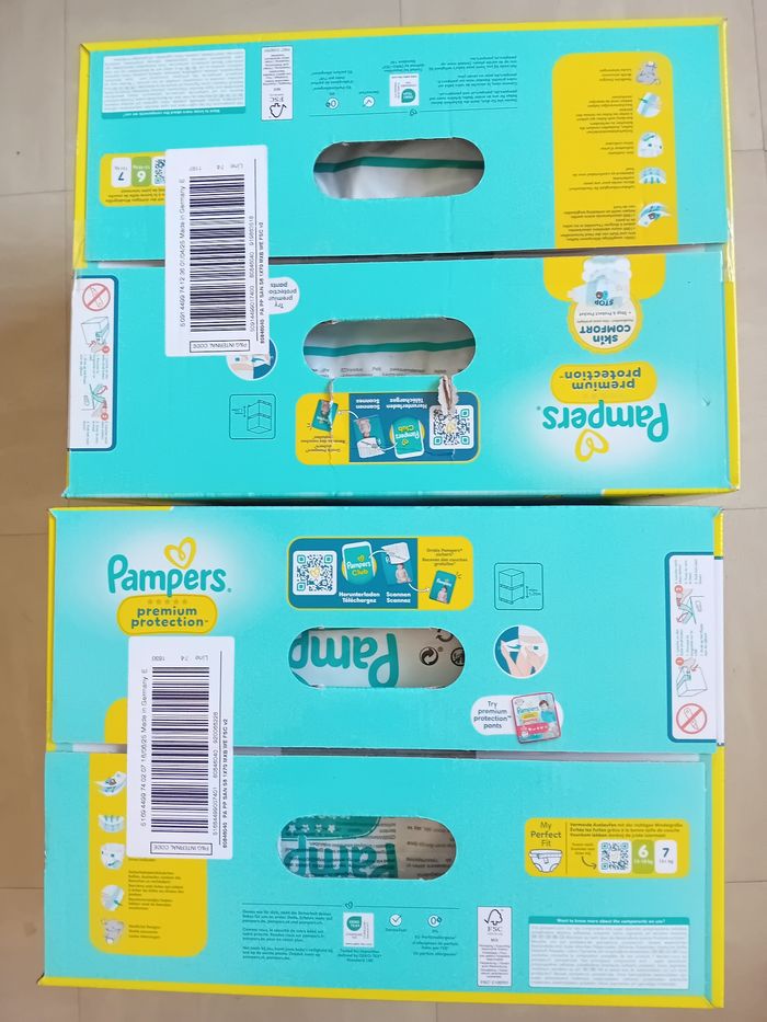 2 packs pampers premium protection T6. - photo numéro 2