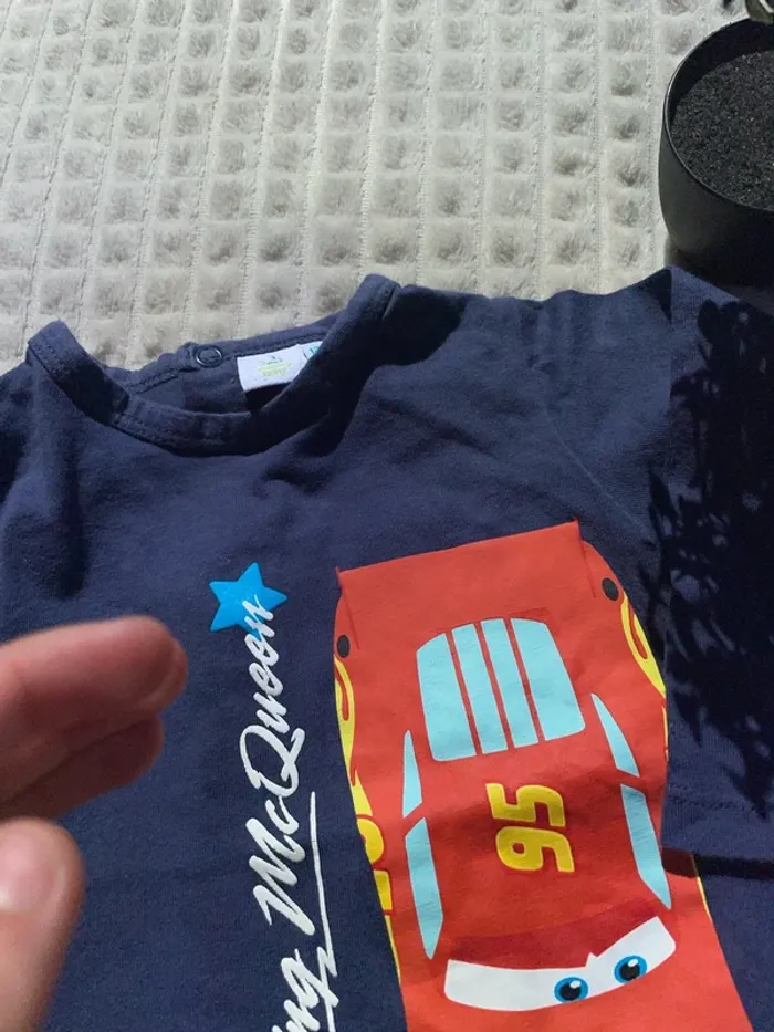 T shirt manche longue - Cars - 12 mois - 1 an - photo numéro 4