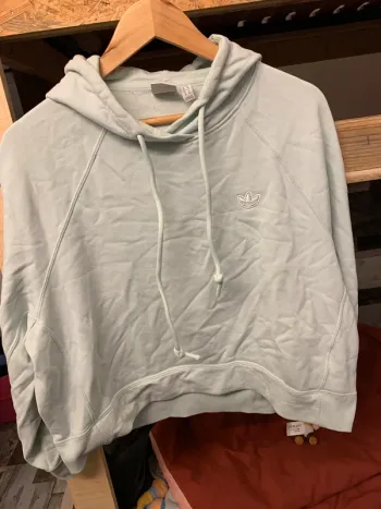 Sweat adidas vintage bleu clair unique