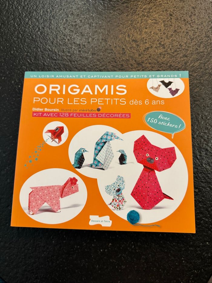 Livre « origamis pour les petits » neuf