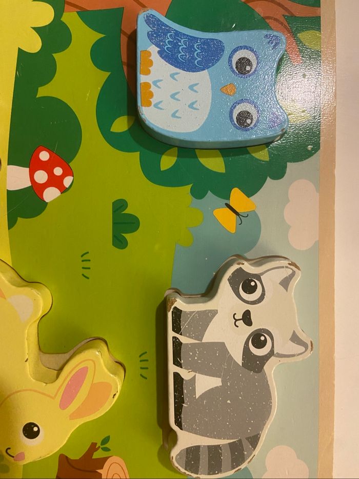 Puzzle encastrable bois - photo numéro 2