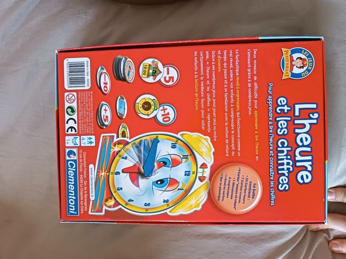 Jeu l'heure et les chiffres neuf - photo numéro 2