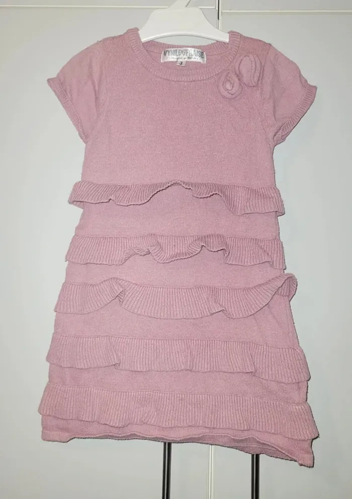 Robe 3 ans / Vinyl fraise