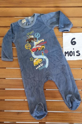 Pyjama 6mois garçon 68cm cars
