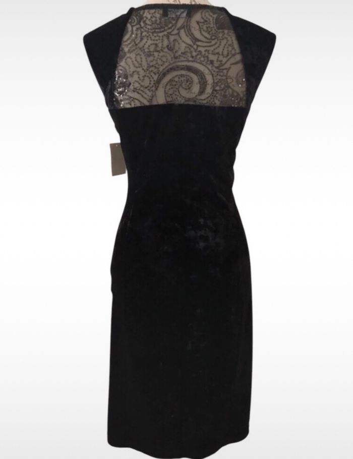 Robe noire en velours - photo numéro 2