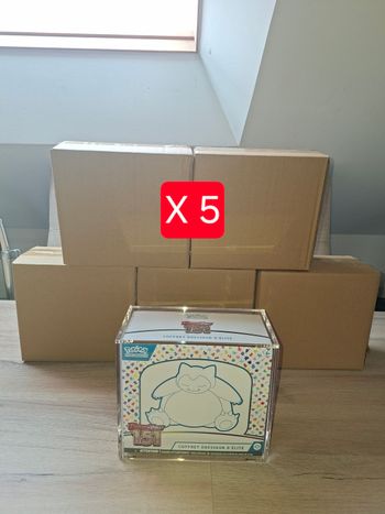 Lot de 5 acryliques etb Pokémon aimantée épaisse de qualité premium