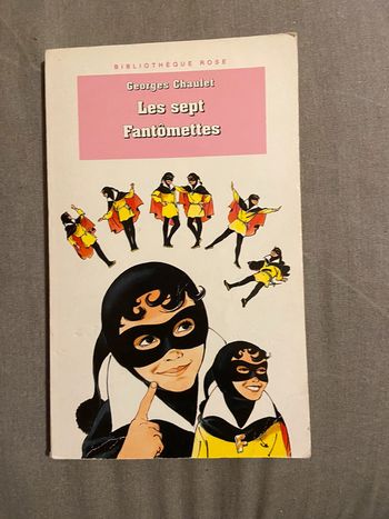 Livre les sept Fantômettes
