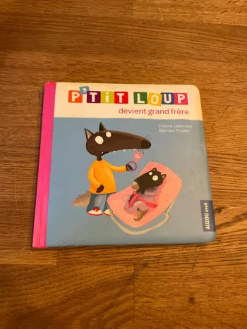 Livre P’tit Loup devient grand frère