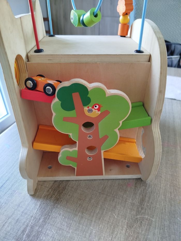 Cube de motricité en bois - photo numéro 3