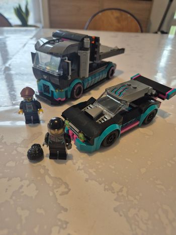 Lego camion et voiture