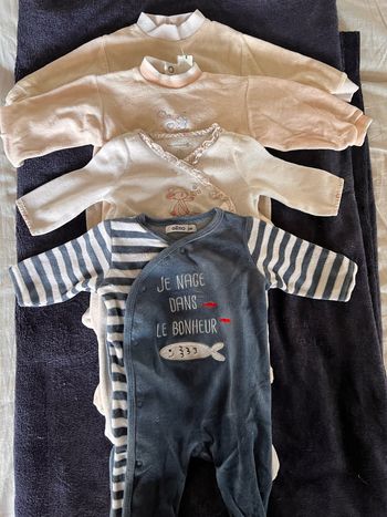 Lot pyjama 3 mois