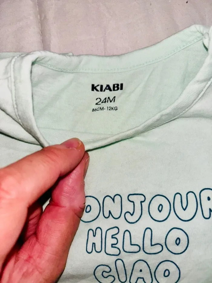 TEE shirt manches courtes 24 mois - photo numéro 2