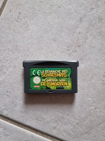 la revanche des  schtroumpfs gameboy