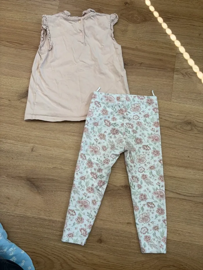 Ensemble t-shirt legging rose C&A - photo numéro 4