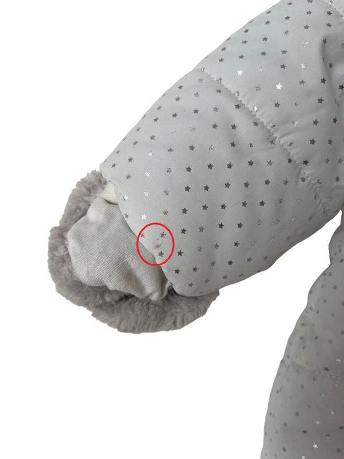 Combipilote blanche (étoiles argentées) - Orchestra 1 mois (54cm) - photo numéro 4