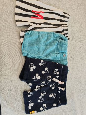 Lot de short