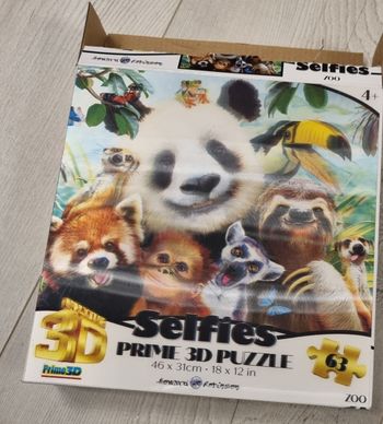 Puzzle 3D zoo