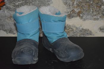 botte de neige bleu oxylane 24