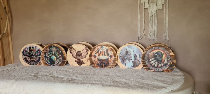 Support tambour chamanique - photo numéro 4