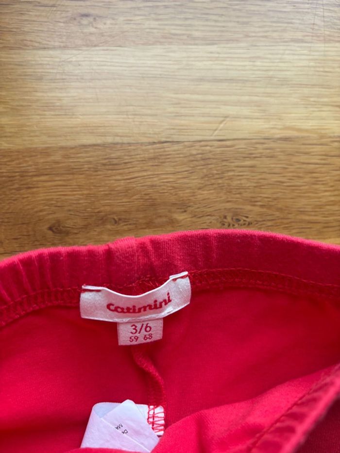 Legging catimini 3/6 mois fille - photo numéro 2