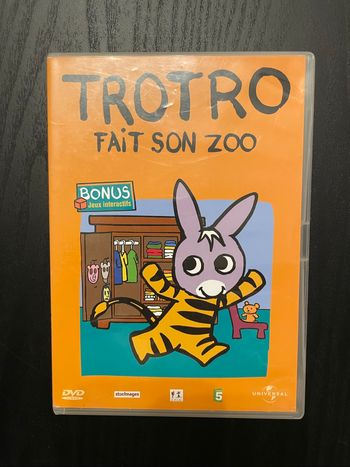 DVD Trotro fait son zoo
