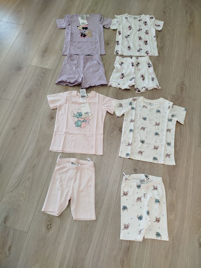 Lot pyjamas Disney 2-3 ans 98 cm neuf