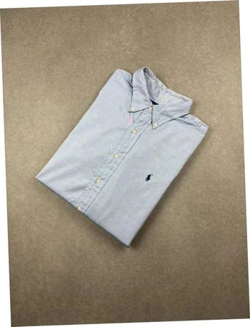 Chemise shirt ralph Lauren bleu à bouton old money taille L