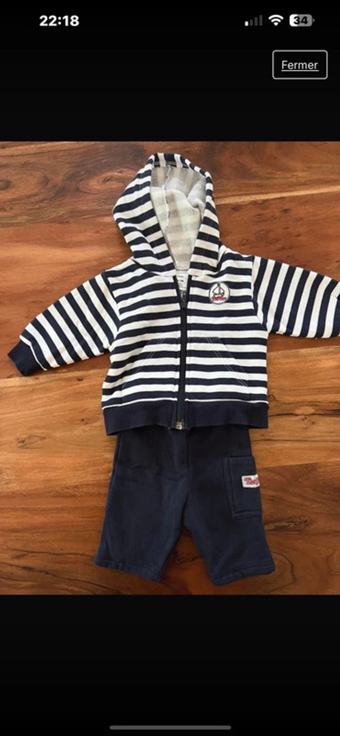 Ensemble garçon 3 mois gilet pantalon