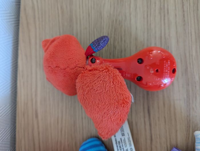 Lot de peluche musicale Renard et hochet Vtech - photo numéro 5