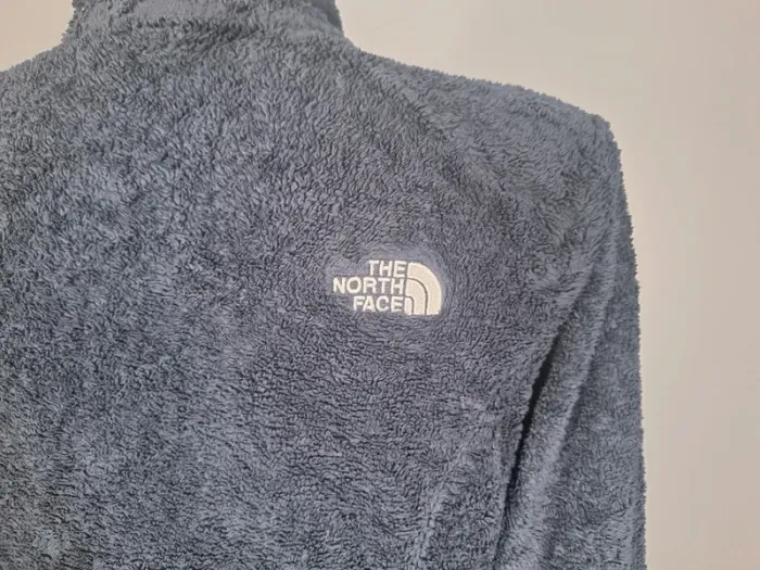 veste The North Face polaire femme zippée bleue – Taille S - brodé (607) - photo numéro 11
