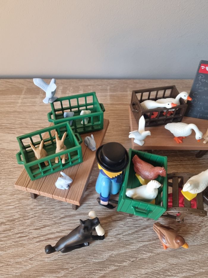 Playmobil 5344 - Le marchand de volailles - Belle époque victorienne - photo numéro 2