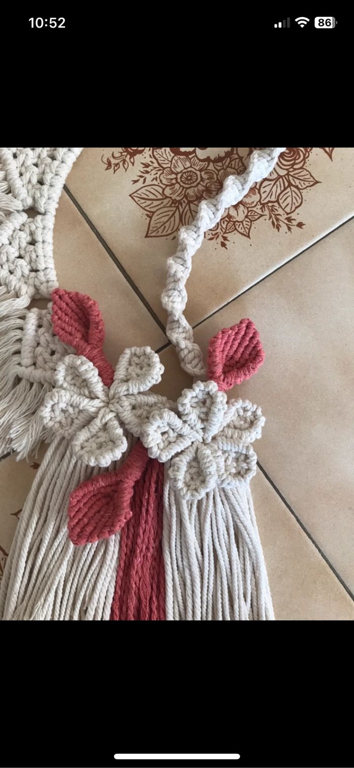 Magnifique macramé  fait main ! - photo numéro 3