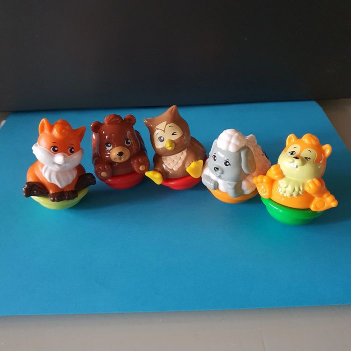Lot 5 Zoomizooz - animaux culbuto Vtech