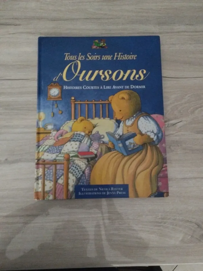 Tous les soirs une histoire d'oursons