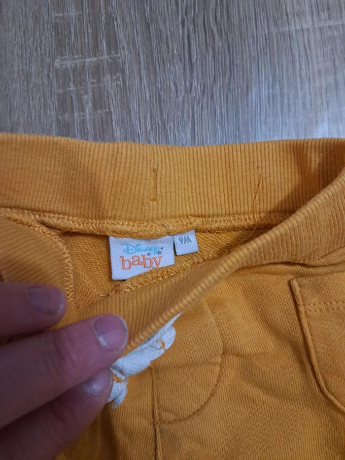 Short jaune Simba roi lion 9 mois - photo numéro 3