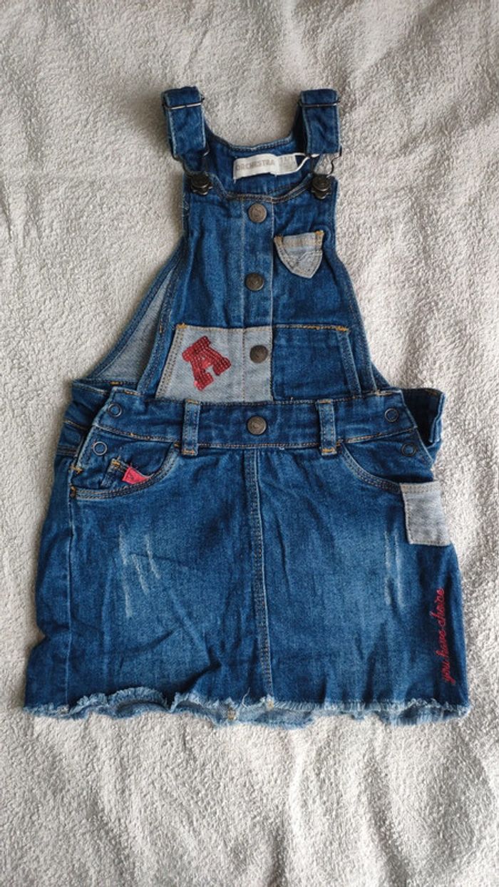 Robe salopette 3 ans orchestra