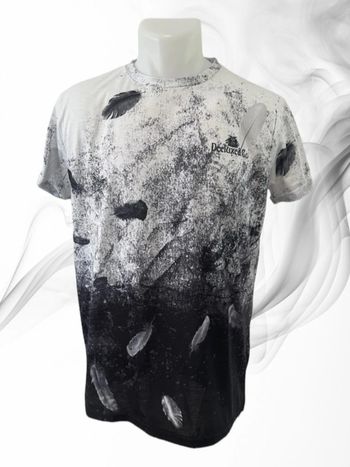 T-shirt noir et blanc - Deeluxe - Taille M