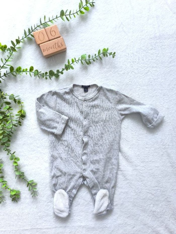 Pyjama velours mixte