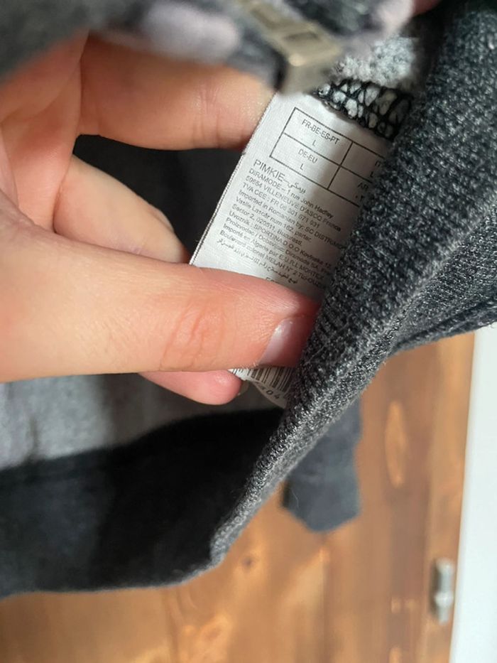 Veste gris chiné - photo numéro 3