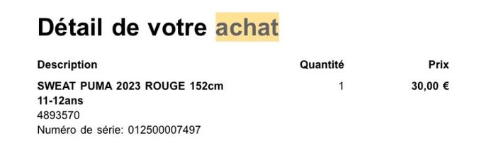 Puma - pull garçon taille 11/12ans - photo numéro 8