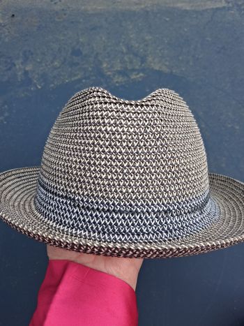 Chapeau Jules gris-bleu