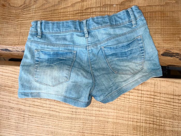 Short en jean été fille femme ado taille XS 34 - photo numéro 2