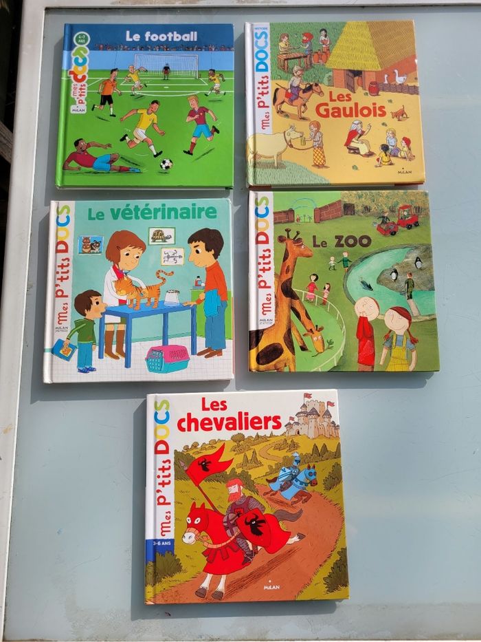 Mes P'tits docs, livres pour les 3-7 ans