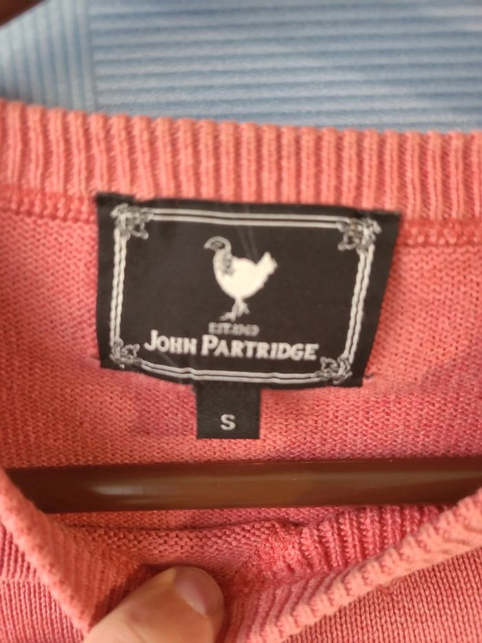 Pull John Partridge / Taille S / Couleur Rose / Bon état - photo numéro 3